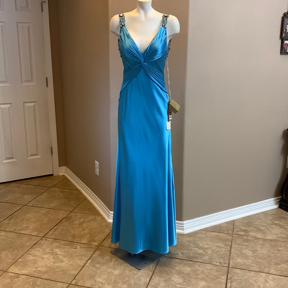 Vintage turquoise dress